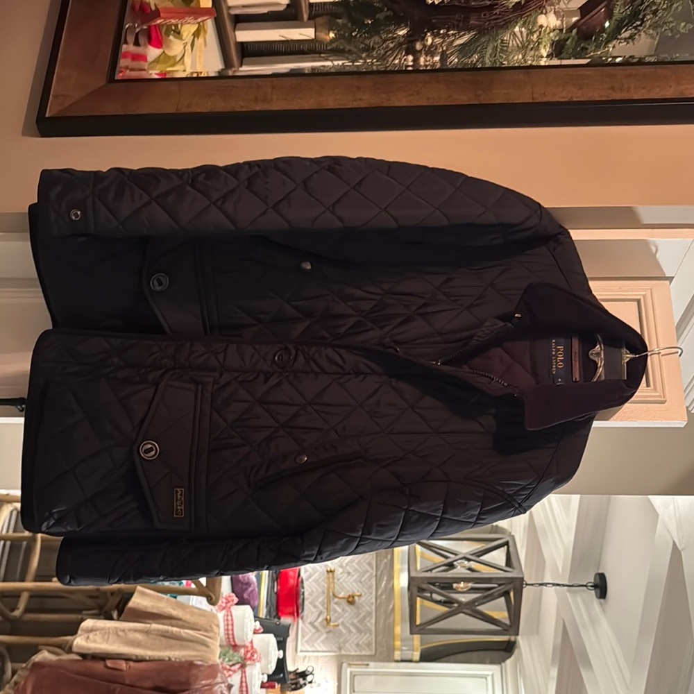 Men's Quilted Jacket - Navy